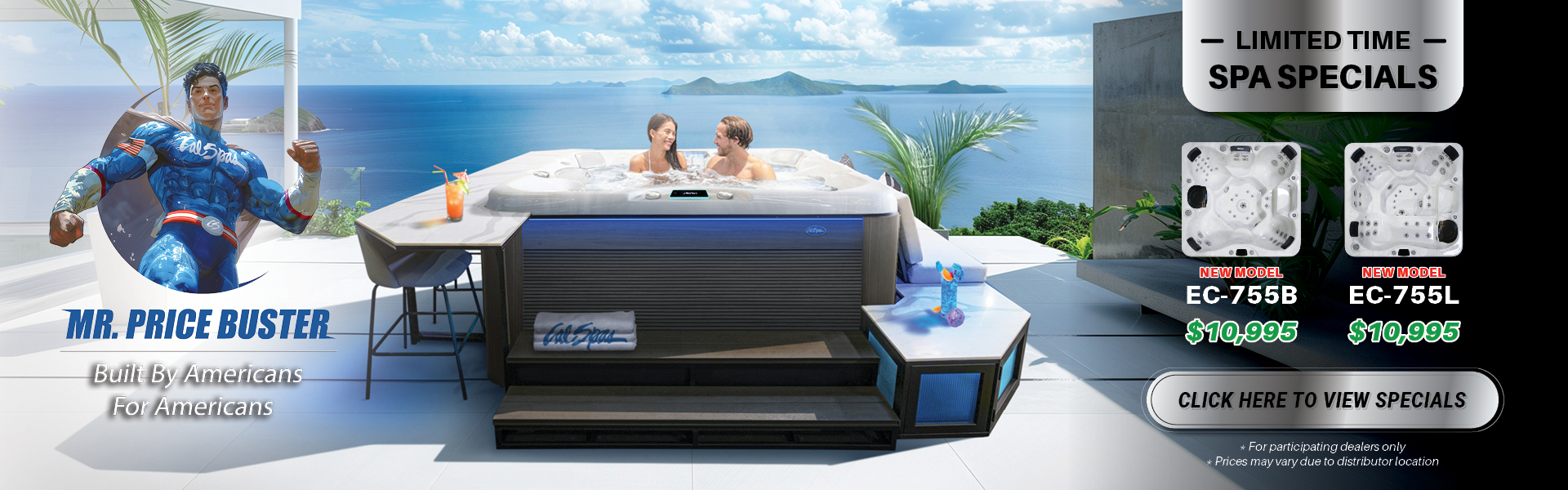 Calspas hot tub being used in a family setting - West Desmoines